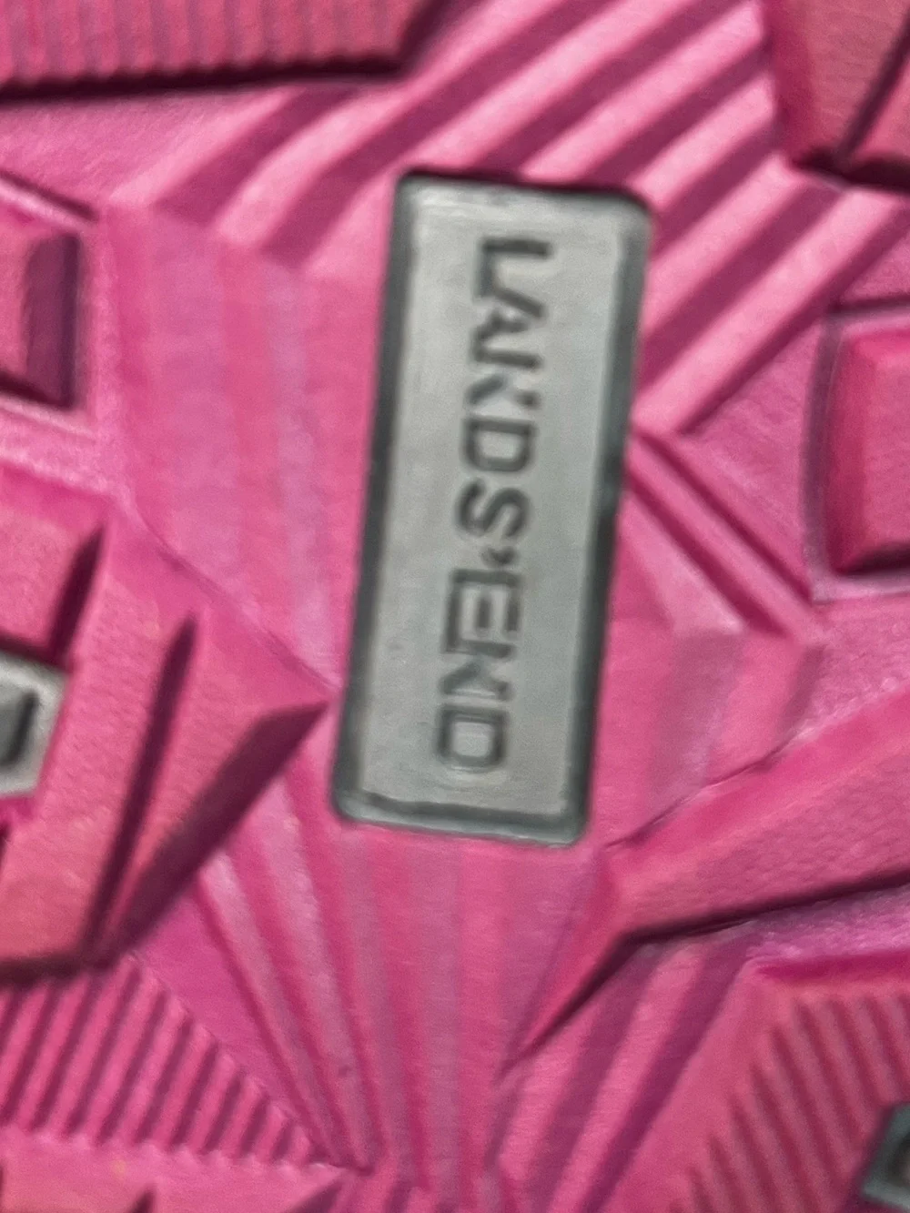 Land’s End Snow Flurry Pink Purple Insulated Snow Boots Toddler 10